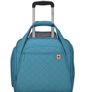 DELSEY Paris Rolling Under Seat Tote Bag, Teal
